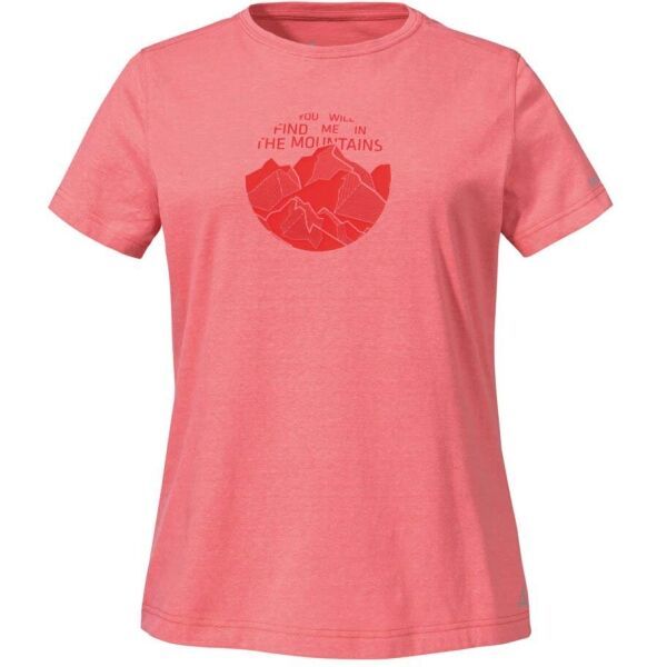 Schöffel Schöffel BUCHBERG L Дамска тениска, розово, размер