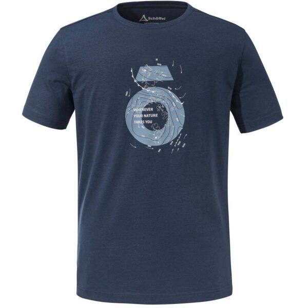 Schöffel Schöffel BUCHBERG M Мъжка тениска, тъмносин, размер