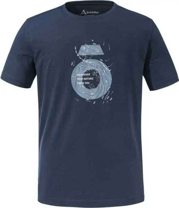 Schöffel Schöffel BUCHBERG M Мъжка тениска, тъмносин, размер