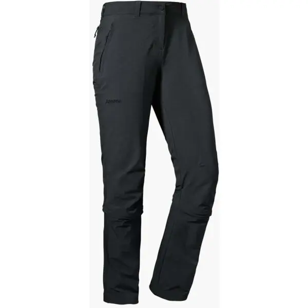 Schöffel Schöffel ENGADIN 1 ZIP OFF Дамски туристически панталони, черно, размер