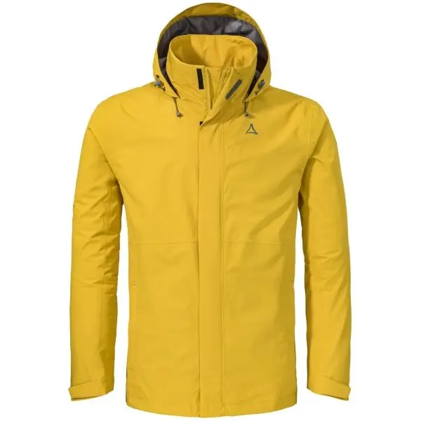 Schöffel Schöffel GMUND Дамско яке с устойчивост на вода и вятър, жълто, размер