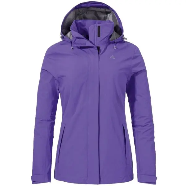 Schöffel Schöffel GMUND W Дамско яке с устойчивост на вода и вятър, лилаво, размер