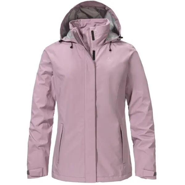 Schöffel Schöffel GMUND W Дамско яке с устойчивост на вода и вятър, розово, размер