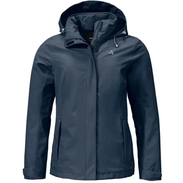 Schöffel Schöffel GMUND W Дамско яке с устойчивост на вода и вятър, тъмносин, размер