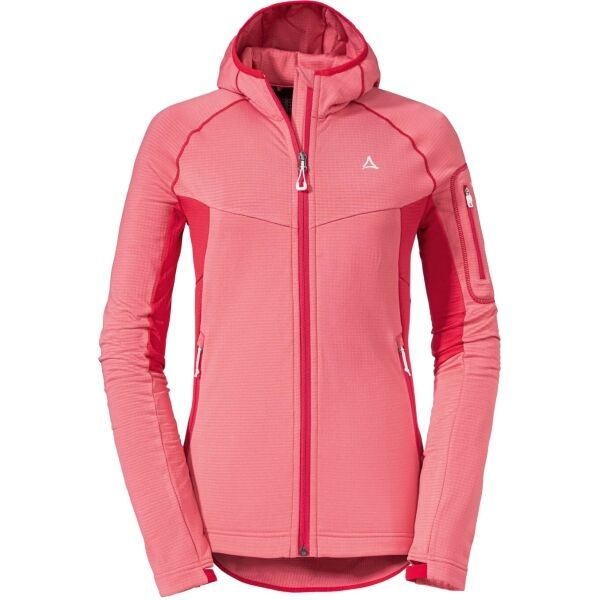 Schöffel Schöffel HYDALEN W Дамско поларено горнище с качулка, розово, размер