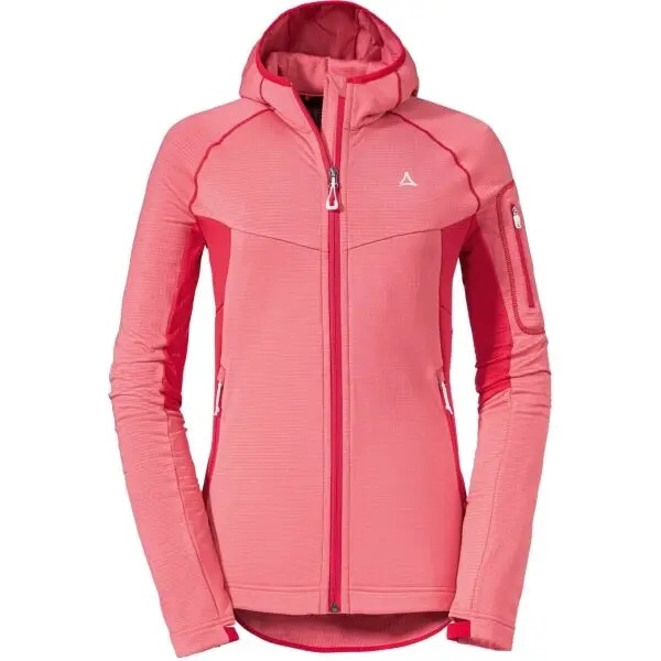 Schöffel Schöffel HYDALEN W Дамско поларено горнище с качулка, розово, размер