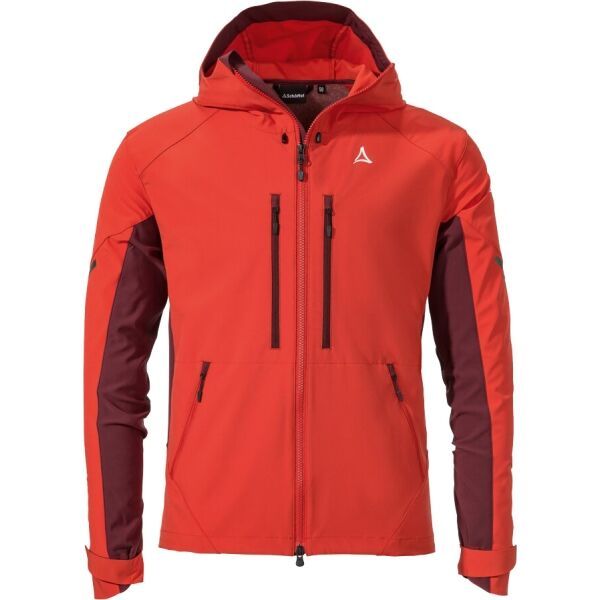 Schöffel Schöffel MATREI Мъжко софтшел яке, червено, размер