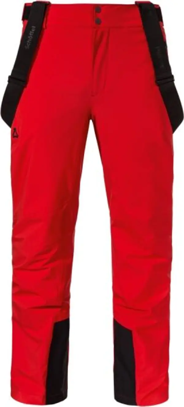 Schöffel Schöffel PINE M Мъжки ски панталони, червено, размер