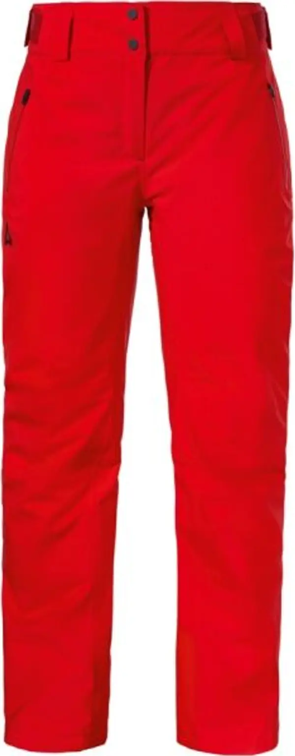 Schöffel Schöffel PINE W Дамски ски панталони, червено, размер