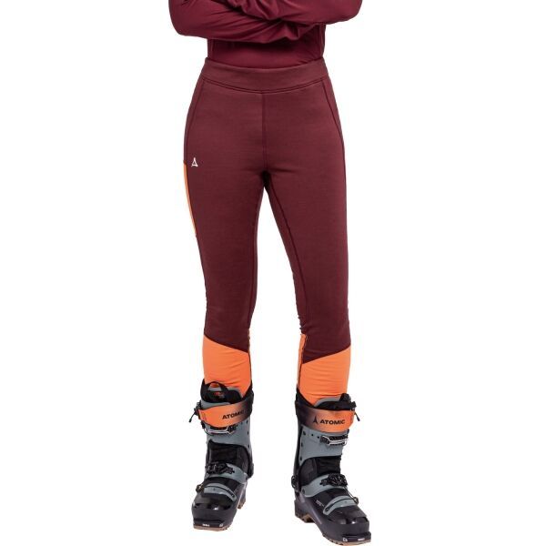 Schöffel Schöffel ROSSKOGEL W Дамски еластични панталони, винен, размер