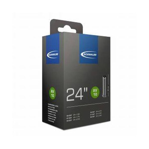 Schwalbe Schwalbe 24 AV10 Вътрешна гума 24 инча, черно, размер os