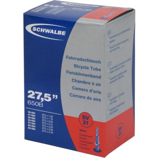 Schwalbe Schwalbe ВЪТРЕШНА ГУМА 27.5 SV21 Вътрешна гума- Schwalbe, черно, размер os