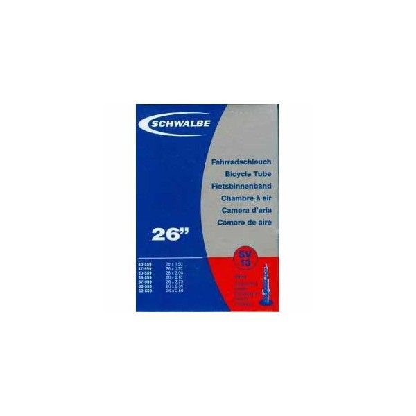 Schwalbe Schwalbe Вътрешна гума SV13 26x1.5-2.5 Вътрешна гума- Schwalbe, черно, размер os
