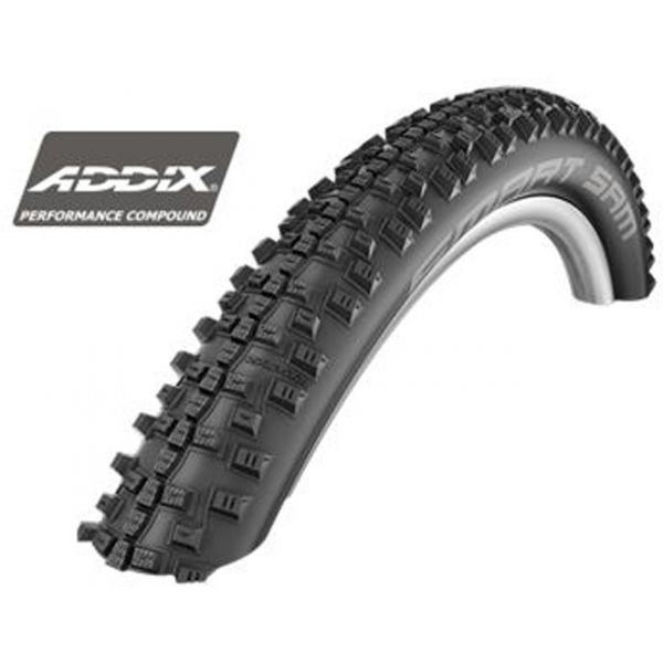 Schwalbe Schwalbe SMART SAM 27.5 x 2.6 Гума за колело, черно, размер