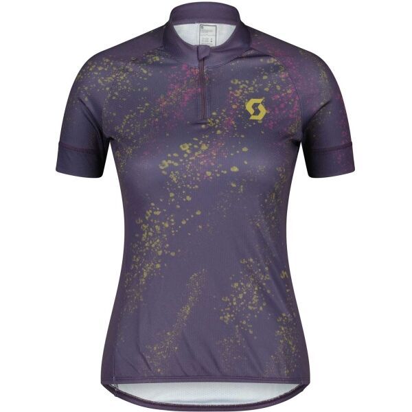 Scott Scott ENDURANCE 30 SS W Дамска велосипедна тениска, лилаво, размер