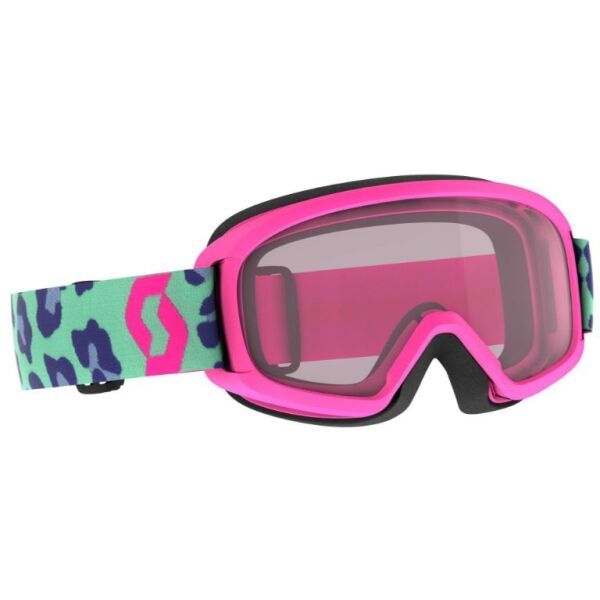 Scott Scott JR WITTY SGL ENHANCER Детски очила за ски, светло-зелено, размер