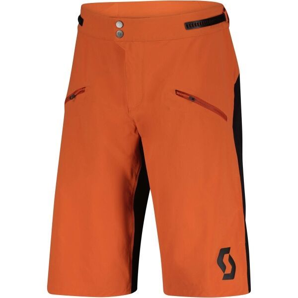 Scott Scott TRAIL VERTIC PRO W/PAD Мъжки къси панталонки, оранжево, размер XL