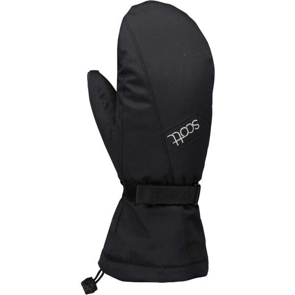 Scott Scott ULTIMATE WARM W MITTEN Дамски ръкавици за ски, черно, размер L