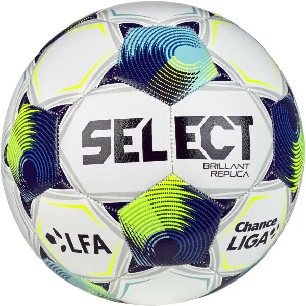 Select Select FB BRILLANT REPLICA CZ CHANCE LIGA Футболна топка, бяло, размер