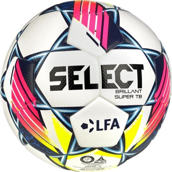 Select Select FB BRILLANT SUPER CHANCE LIGA Футболна топка, бяло, размер
