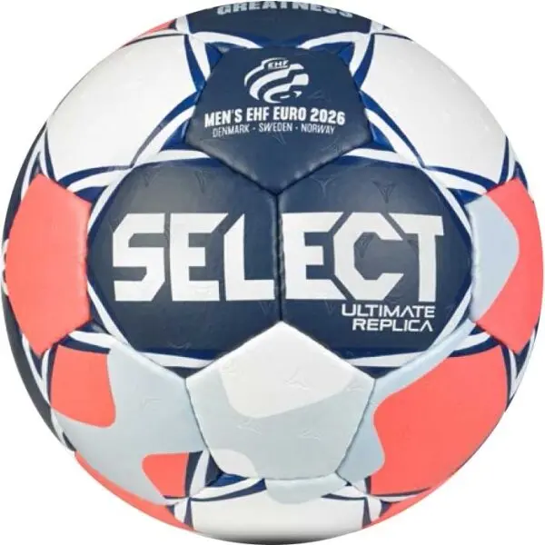Select Select HB REPLICA EHF EURO MEN Хандбална топка, тъмносин, размер