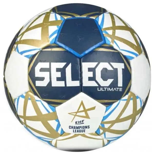 Select Select HB ULTIMATE EHF CHAMPIONS LEAGUE 2025/26 Топка за хандбал, бяло, размер