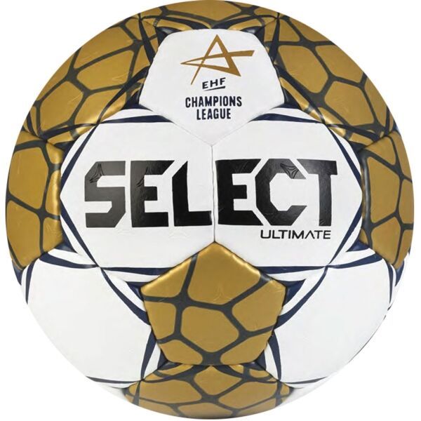 Select Select HB ULTIMATE EHF CHAMPIONS LEAGUE Топка за хандбал, бяло, размер