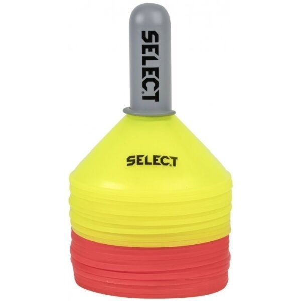 Select Select MARKER SET 24 PCS Конуси за тренировка, жълто, размер