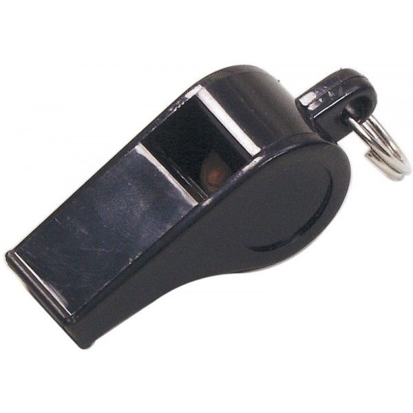 Select Select WHISTLE PLASTIC L Треньорска малка свирка, черно, размер