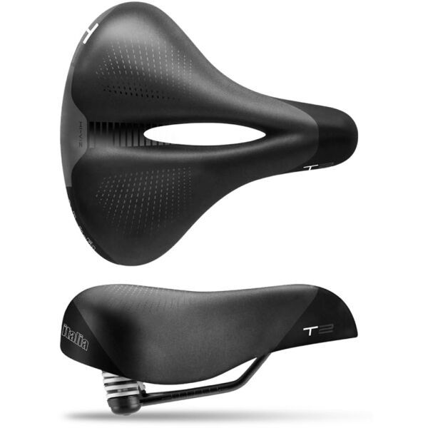 Selle Italia Selle Italia T 2 Flow Седалка за велосипед, черно, размер L