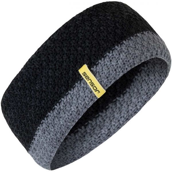 Sensor Sensor ČELENKA Лента за глава, черно, размер