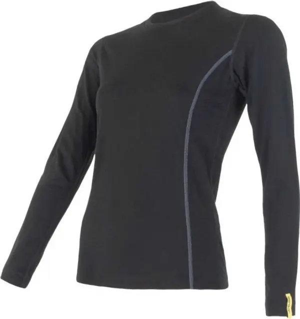 Sensor Sensor MERINO ACTIVE Дамска функционална блуза, черно, размер