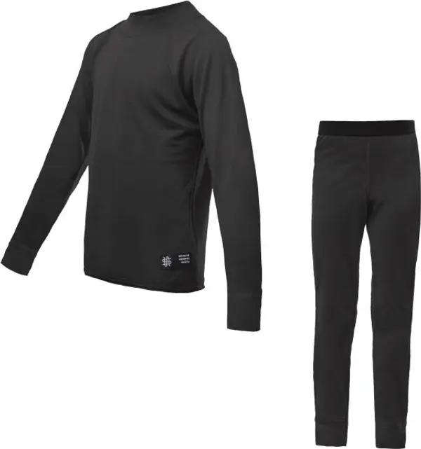Sensor Sensor MERINO ACTIVE SET Детски функционален комплект, черно, размер