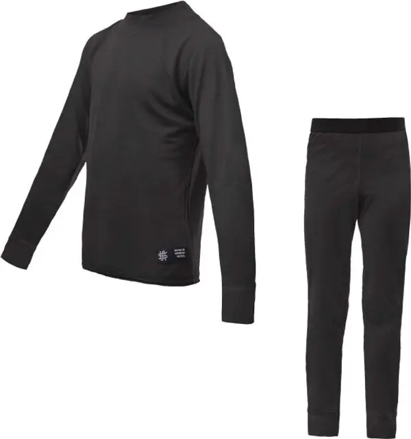 Sensor Sensor MERINO ACTIVE SET Детски функционален комплект, черно, размер