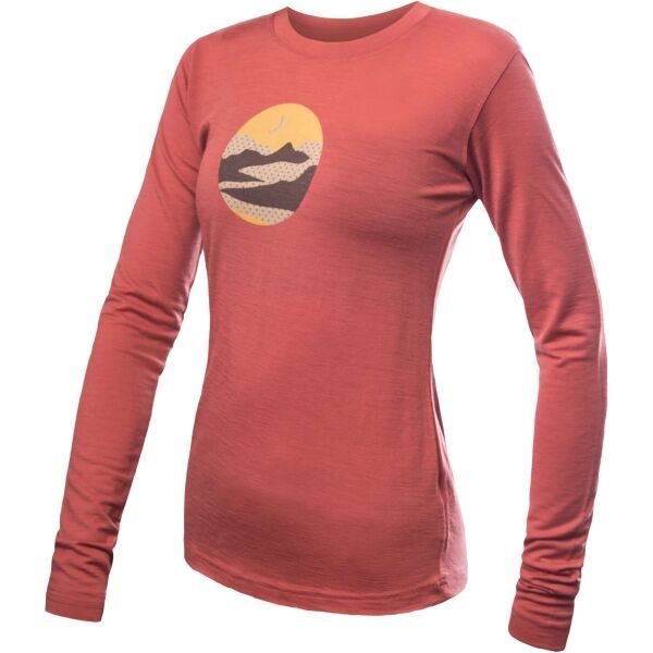 Sensor Sensor MERINO ACTIVE TRIGLAV Дамска функционална тениска, оранжево, размер