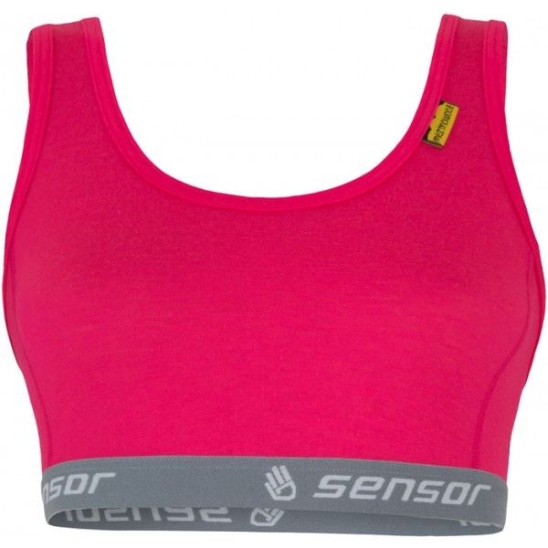 Sensor Sensor MERINO ACTIVE W Спортен сутиен, розово, размер
