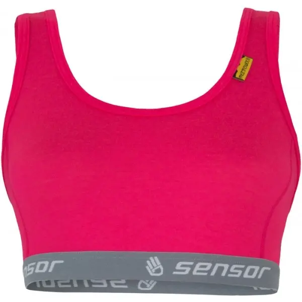 Sensor Sensor MERINO ACTIVE W Спортен сутиен, розово, размер
