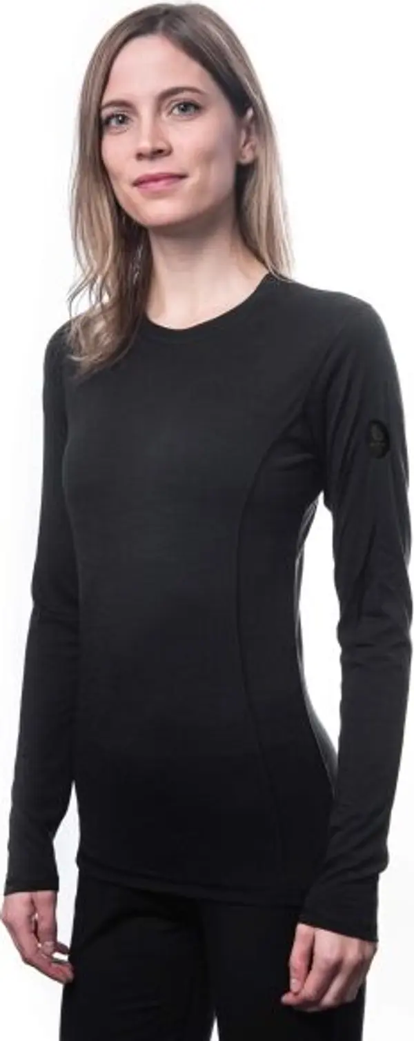 Sensor Sensor MERINO AIR Дамска термо тениска, черно, размер