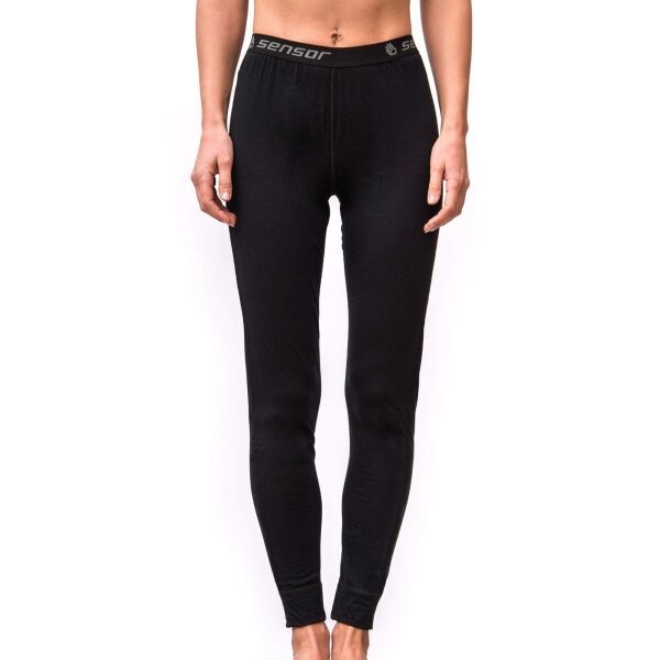Sensor Sensor MERINO AIR Дамски термо клин, черно, размер