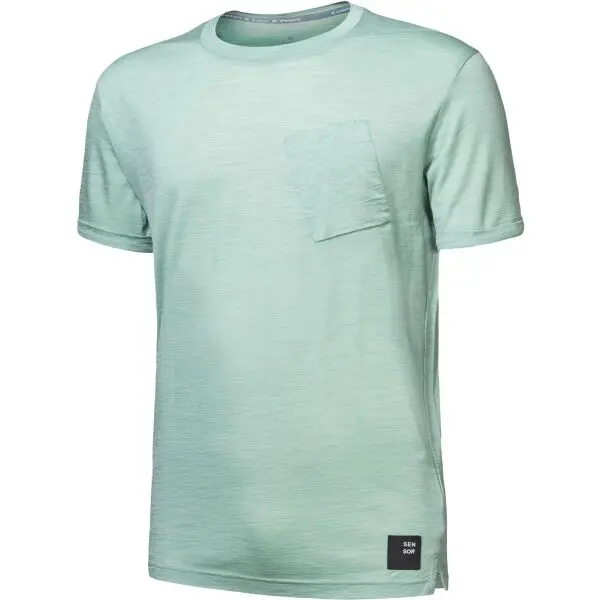 Sensor Sensor MERINO AIR Мъжка функционална тениска, светло-зелено, размер