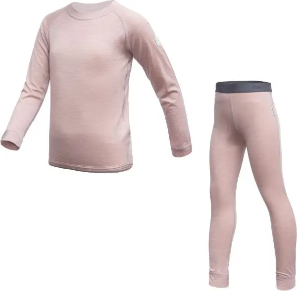 Sensor Sensor MERINO AIR SET Детска функционална тениска, розово, размер