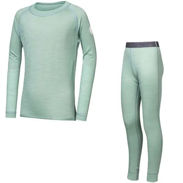 Sensor Sensor MERINO AIR SET Детска функционална тениска, светло-зелено, размер