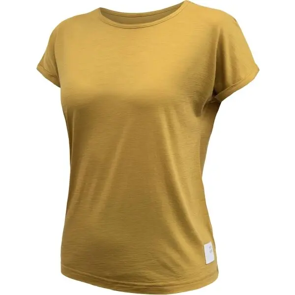 Sensor Sensor MERINO AIR TRAVELLER W Дамска функционална тениска, жълто, размер