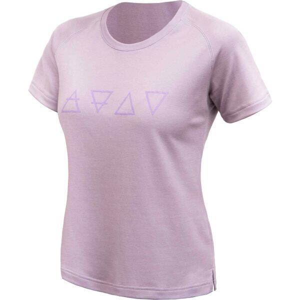 Sensor Sensor MERINO BLEND ELEMENTS Дамска функционална тениска, лилаво, размер