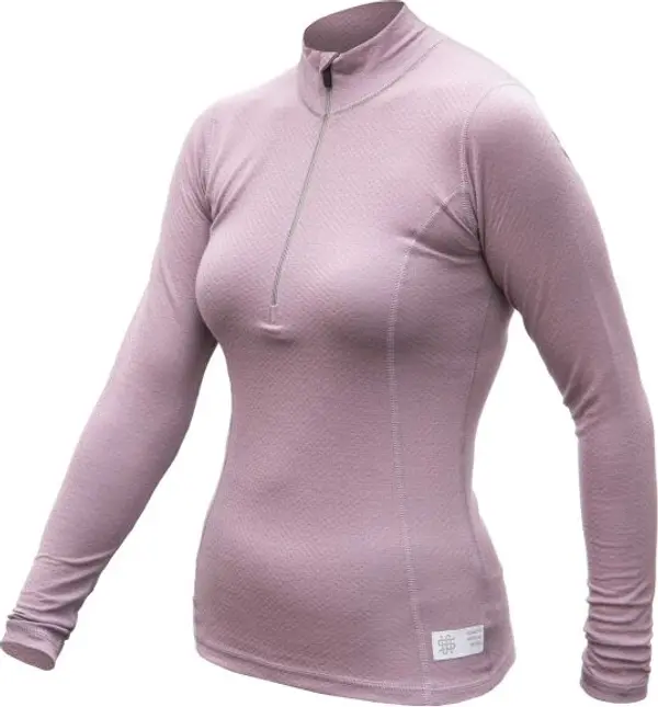 Sensor Sensor MERINO DF Дамска тениска с дълъг ръкав, лилаво, размер