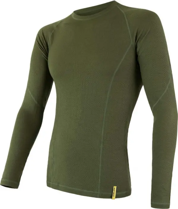 Sensor Sensor MERINO DF Мъжка функционална тениска, khaki, размер XXL