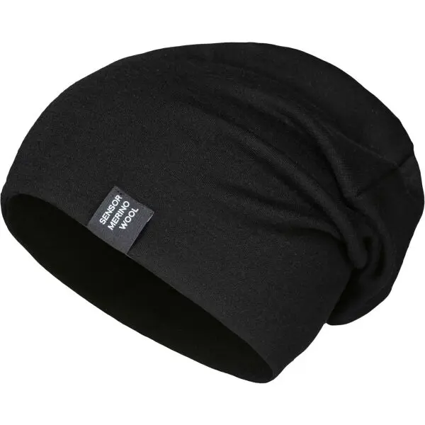 Sensor Sensor MERINO EXTREME UP Зимна шапка, черно, размер