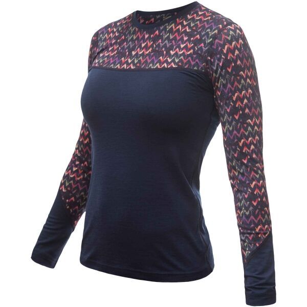 Sensor Sensor MERINO IMPRESS Дамска функционална тениска, синьо, размер