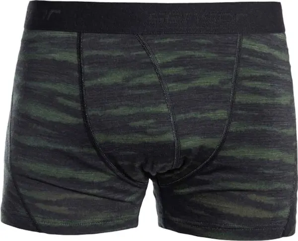 Sensor Sensor MERINO IMPRESS Мъжки боксерки, черно, размер