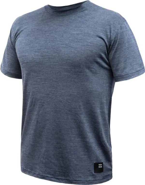 Sensor Sensor MERINO LITE Функционална мъжка тениска, синьо, размер